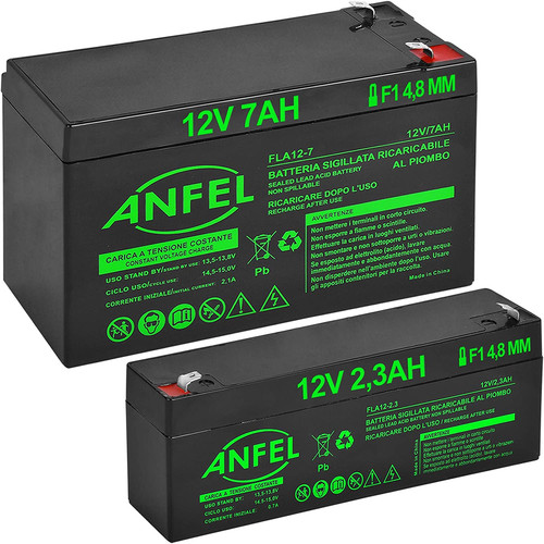 Kit batterie ricaricabili - batterie, 12v