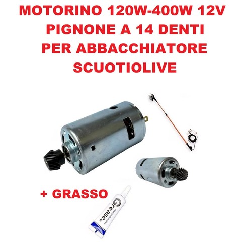 Motorino 12v 14 denti - ,
