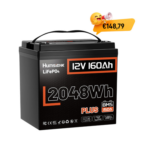 Humsienk 12v 160ah - 12v,