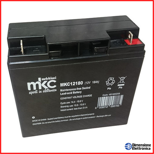 Batteria 12v 18ah piombo - batteria,