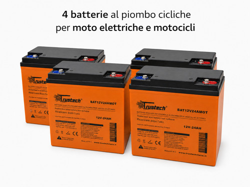 Batterie piombo 12v - 4, uso