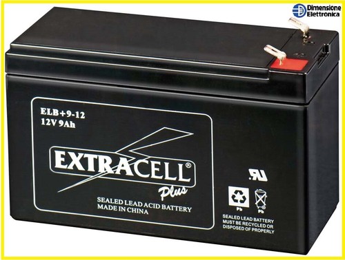 Batteria 12v 9ah gel piombo - batteria,