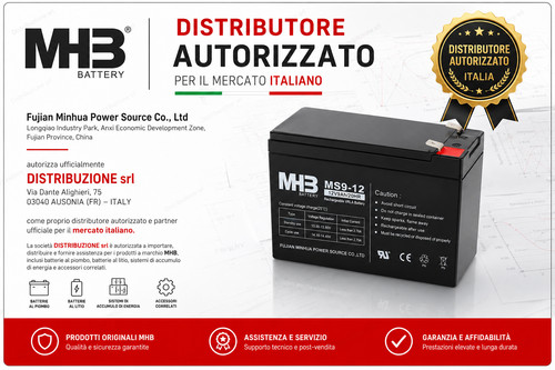 Batteria piombo 12v 9ah - piombo,