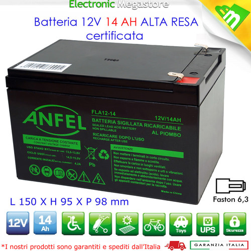Batteria ermetica ricaricabile - ermetica,